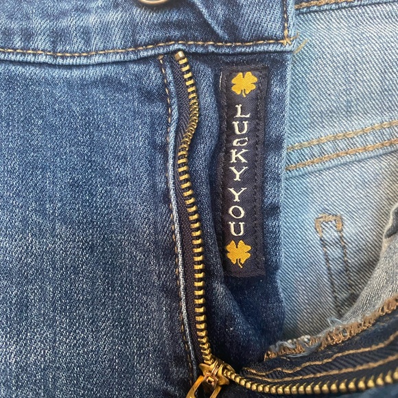 Lucky Brand Denim Shorts Size 12 - The Roll Up - Picture 8 of 14